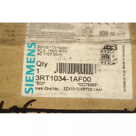 SIEMENS 3RT1034-1AF00