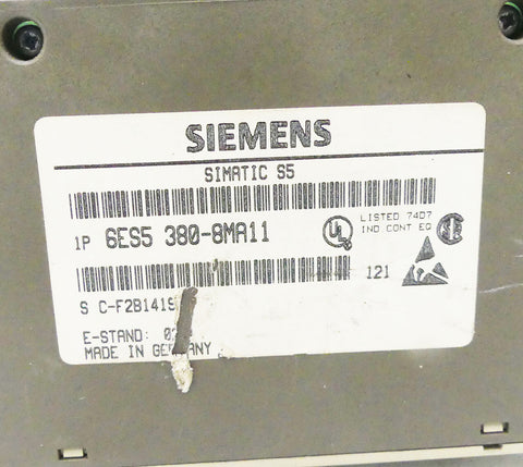 SIEMENS 6ES5380-8MA11