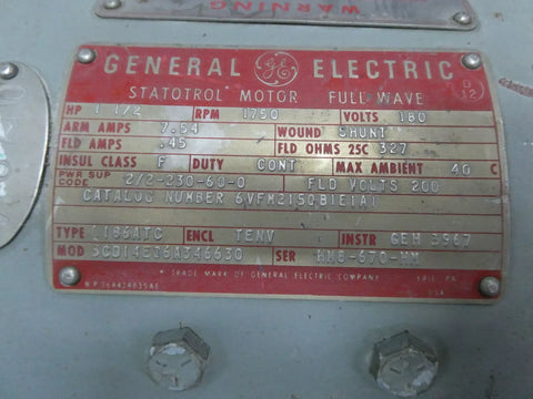 General Electric 5CD14E06A346630