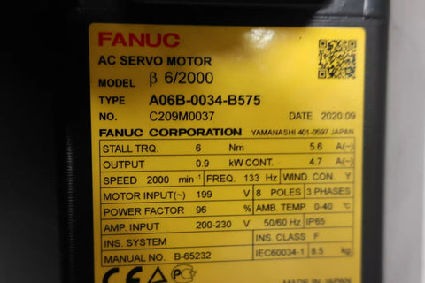 FANUC A06B-0034-B575