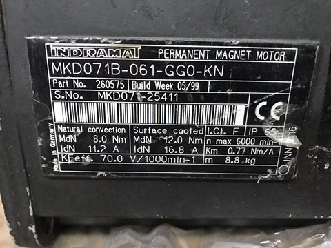 REXROTH MKD071B-061-GG0-KN