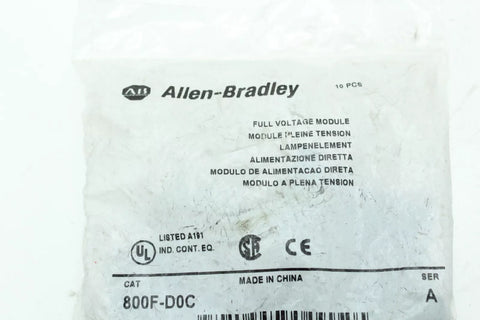 Allen-Bradley 800F-D0C