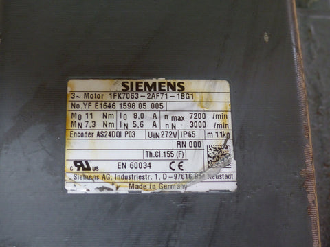 SIEMENS 1FK7063-2AF71-1BG1