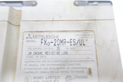 Mitsubishi FX0-20MR-ES/UL