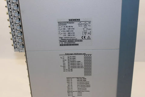 Siemens 7SJ6221-5EB00-3HH0/EE