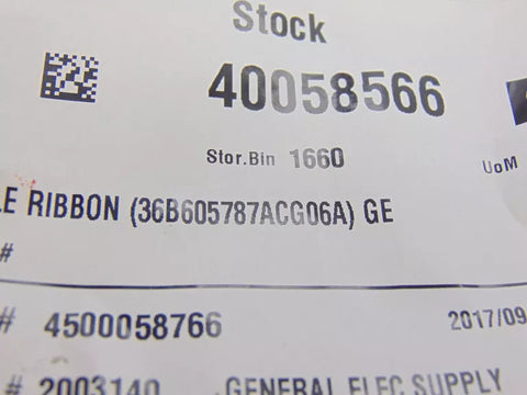 GENERAL ELECTRIC 36B605787ACG06A