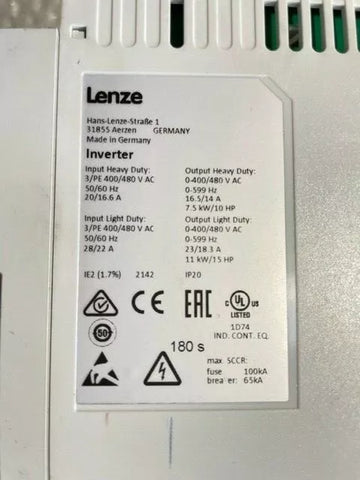 LENZE I55AE275F10V10004S