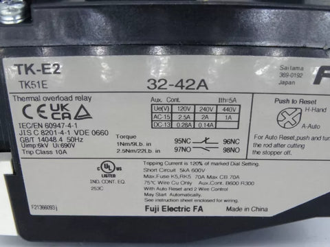 FUJI ELECTRIC TK-E2-4200
