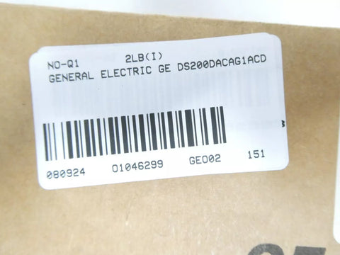 General Electric DS200DACAG1ACD