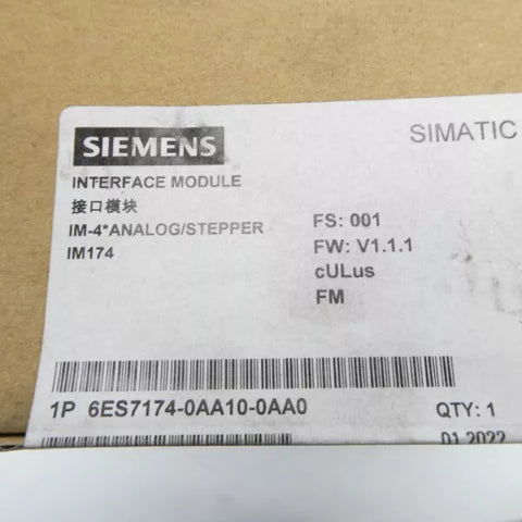 SIEMENS 6ES7174-0AA10-0AA0