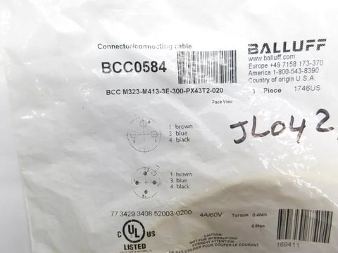 BALLUFF BCCM323-M413-3E-300-PX43T2-020