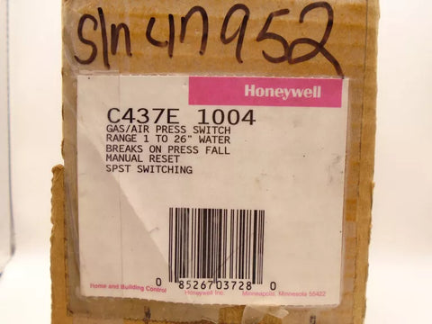 Honeywell C437E-1004