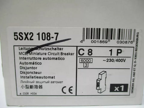 SIEMENS 5SX2-108-7