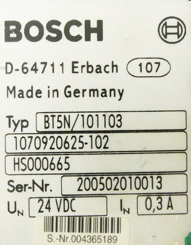 BOSCH BT5N/101103