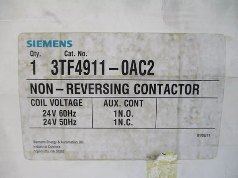 SIEMENS 3TF4911-0AC2