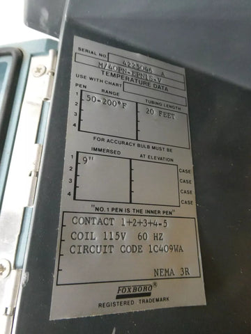 Foxboro 40PN-EPN1S-V