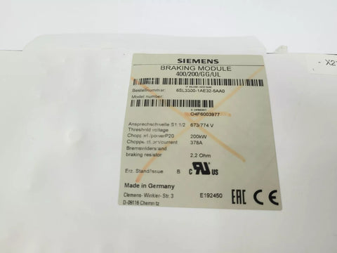 Siemens  6SL3300-1AE32-5AA0