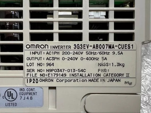 OMRON 3G3EV-AB007MA-CUES1