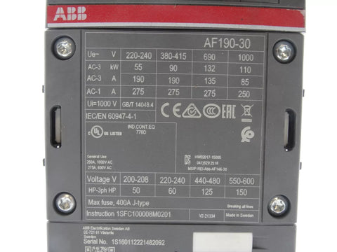 ABB AF190-30-00-12