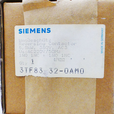 SIEMENS 3TF83 32-0AM0