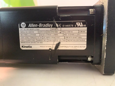 Allen-Bradley MPL-B230P-VJ74 AA