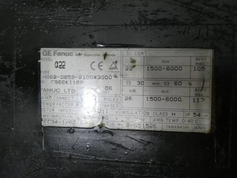 FANUC A06B-0859-B100#3000