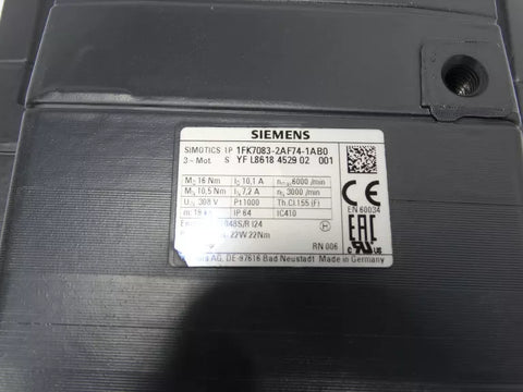 SIEMENS 1FK7083-2AF74-1AB0