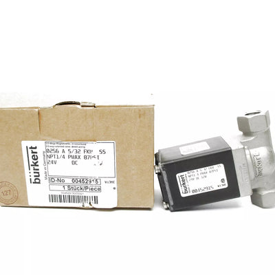 BURKERT 0256-A-5/32-FKM-SS
