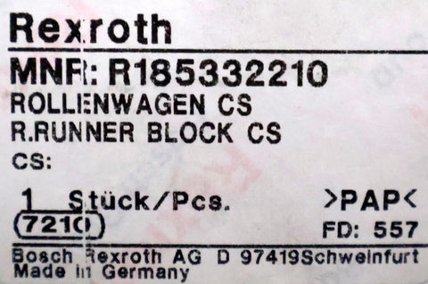 BOSCH REXROTH R185332210