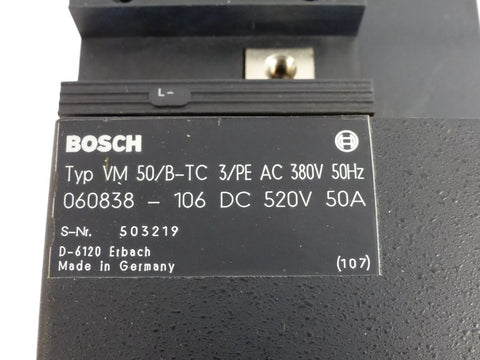 BOSCH VM-50/B-TC-3/PE-AC-380V