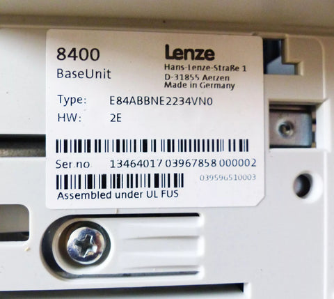 Lenze E84ABBNE2234VN0