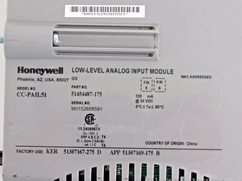 Honeywell CC-PAIL51