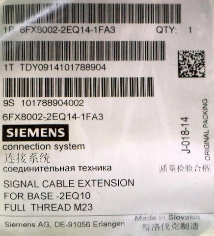 SIEMENS 6FX8002-2EQ14-1FA3