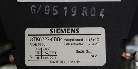 SIEMENS  3TK6727-0BB4