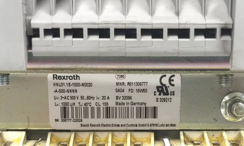 Rexroth HNL01.1E-1000-N0020-A-500-NNNN