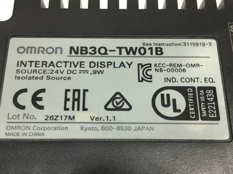 OMRON NB3Q-TW01B