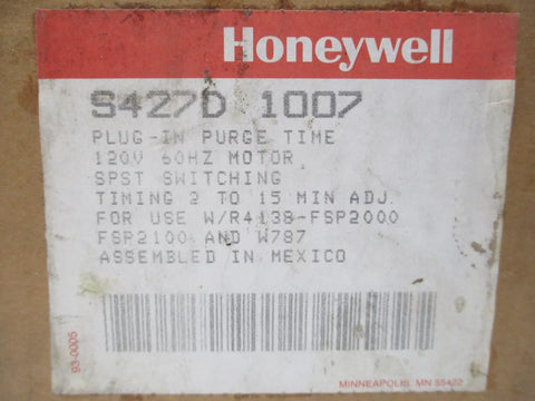 HONEYWELL S427D-1007