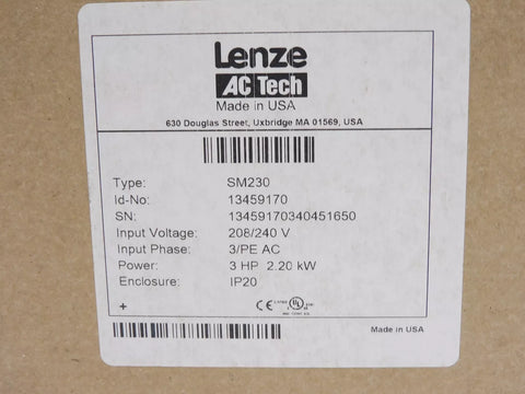 LENZE SM230