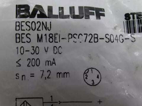 BALLUFF BES M18EI-PSC72B-S04G-S