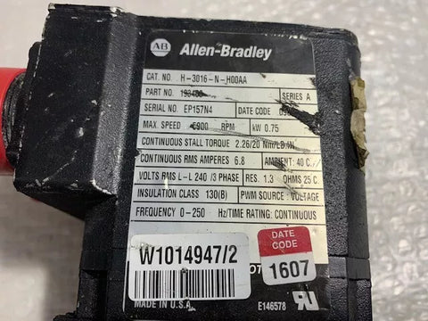 ALLEN BRADLEY H-3016-N-H00AA