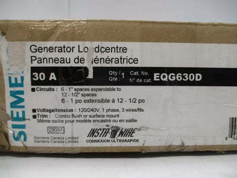 SIEMENS EQG630D