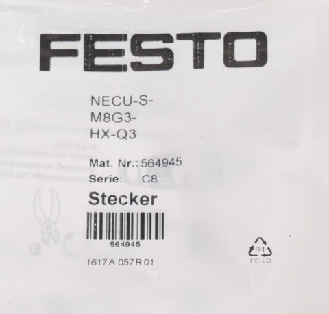 Festo NECU-S-M8G3-HX-Q3