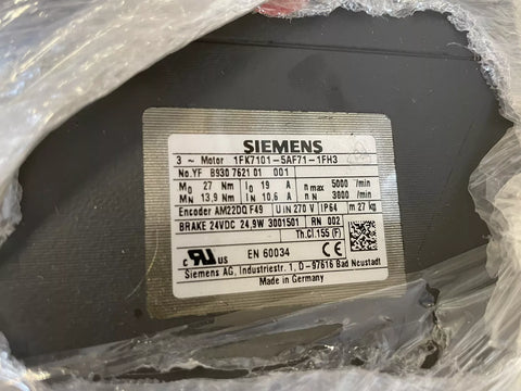 SIEMENS 1FK7101-5AF71-1FH3