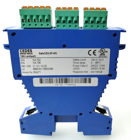 ALLEN BRADLEY CEDES CIS3-2P-4IO
