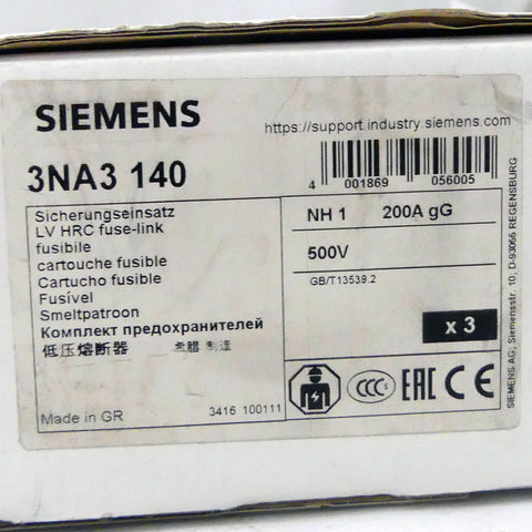 SIEMENS 3NA3140