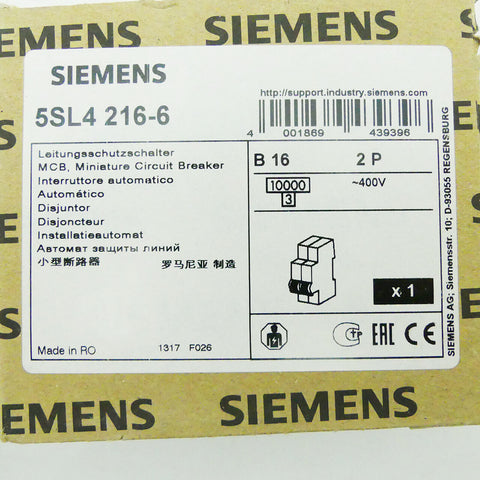 SIEMENS 5SL4216-6