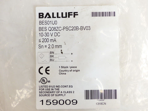 Balluff BES Q08ZC-PSC20B-BV03