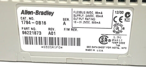 ALLEN BRADLEY 1794-0B16