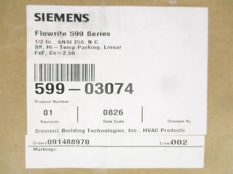 SIEMENS 599-03074