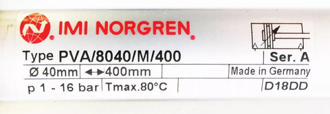 Norgren PVA/8040/M/400